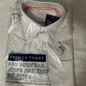 French Toast Classic White Dress Shirt